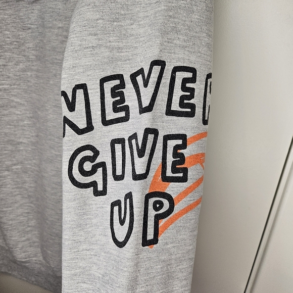 Mickey Mouse Womens Grey Sketch Hooded Sweatshirt Drawstring Embroidered Patches - Picture 11 of 15